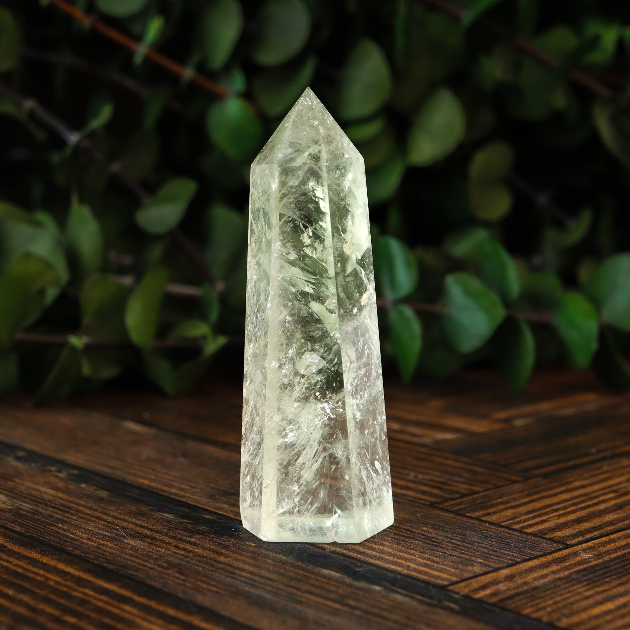 Prasiolite Point