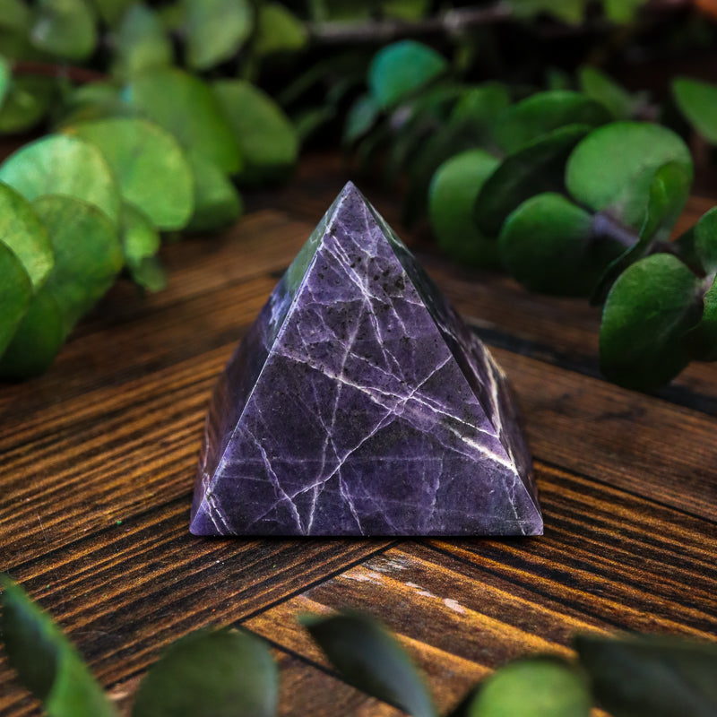 Purple Opal Pyramid