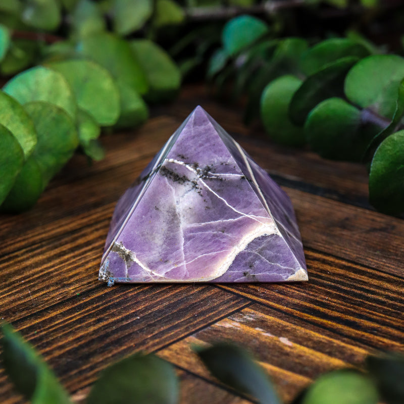 Purple Opal Pyramid