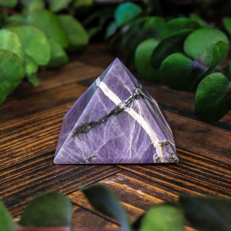 Purple Opal Pyramid