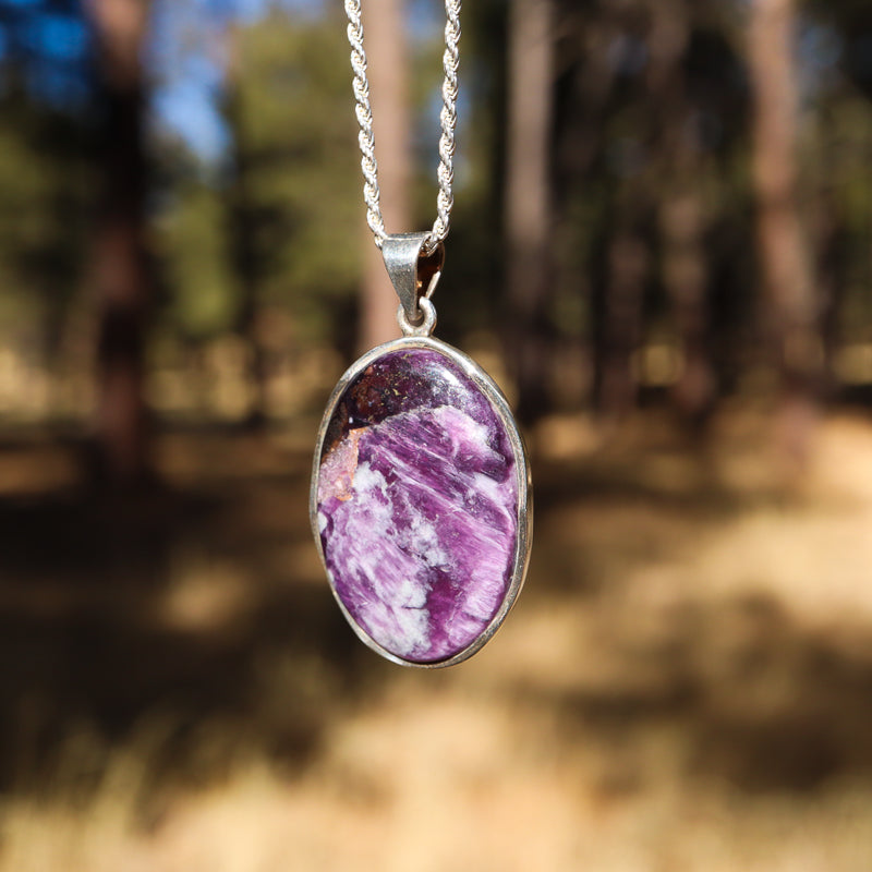 Purple Opal Pendant