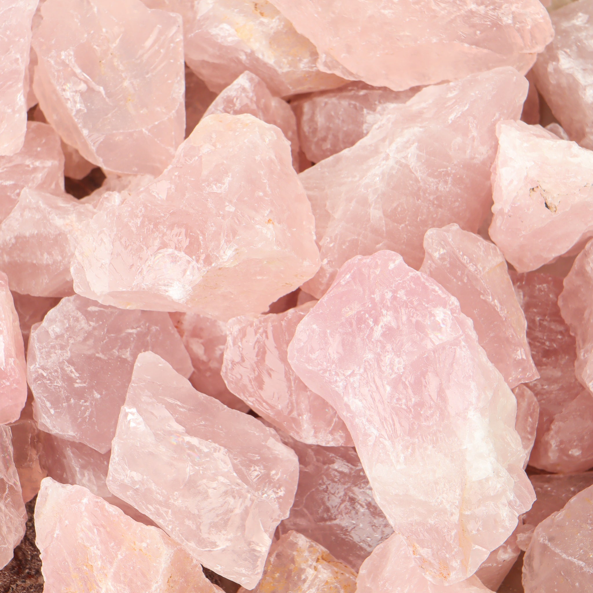 Raw Rose Quartz