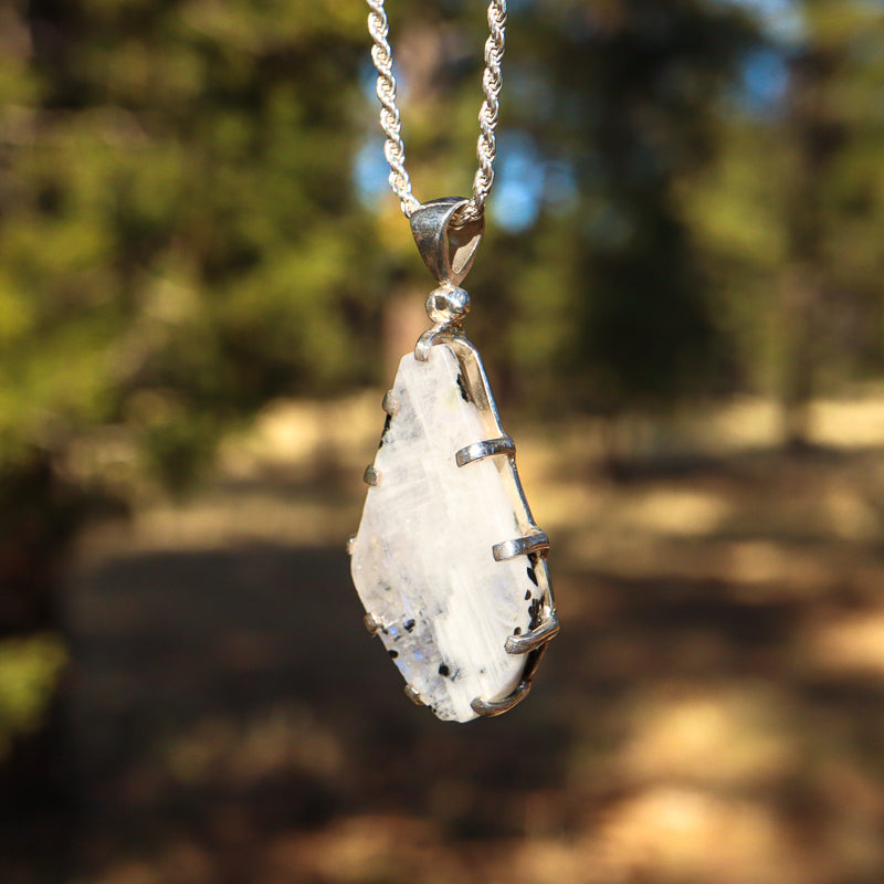 Rainbow Moonstone Pendant