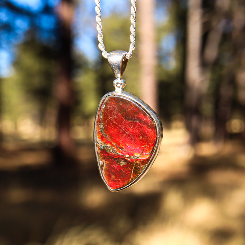 Ammolite Pendant