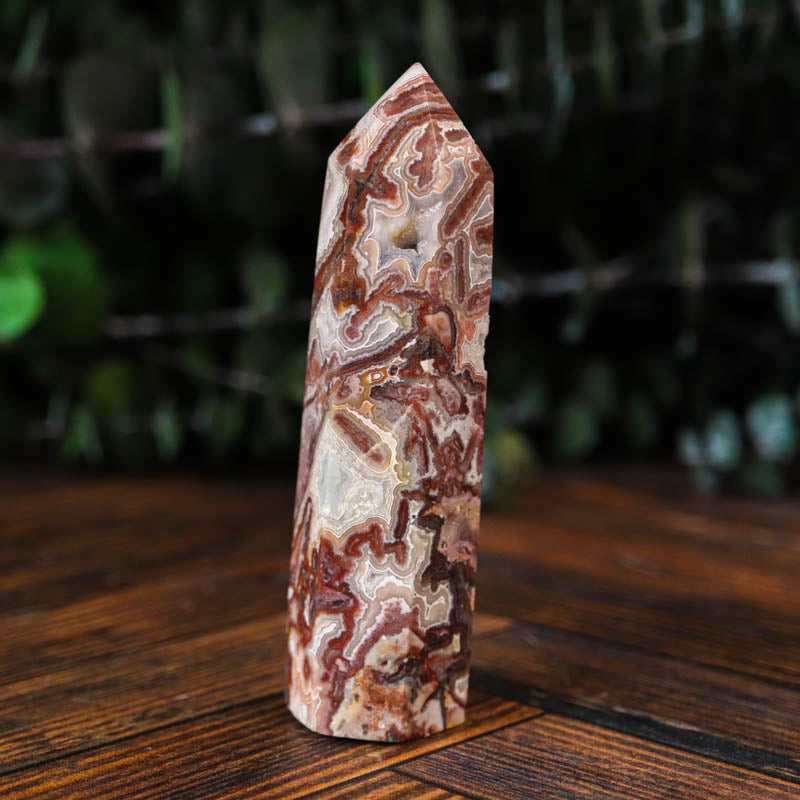 Red Crazy Lace Agate Point