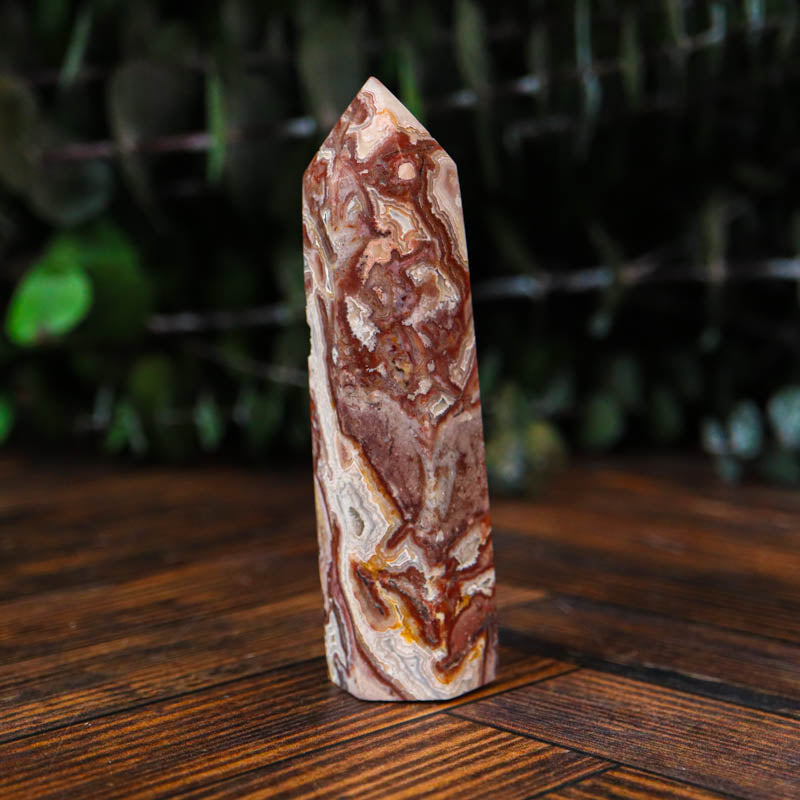 Red Crazy Lace Agate Point