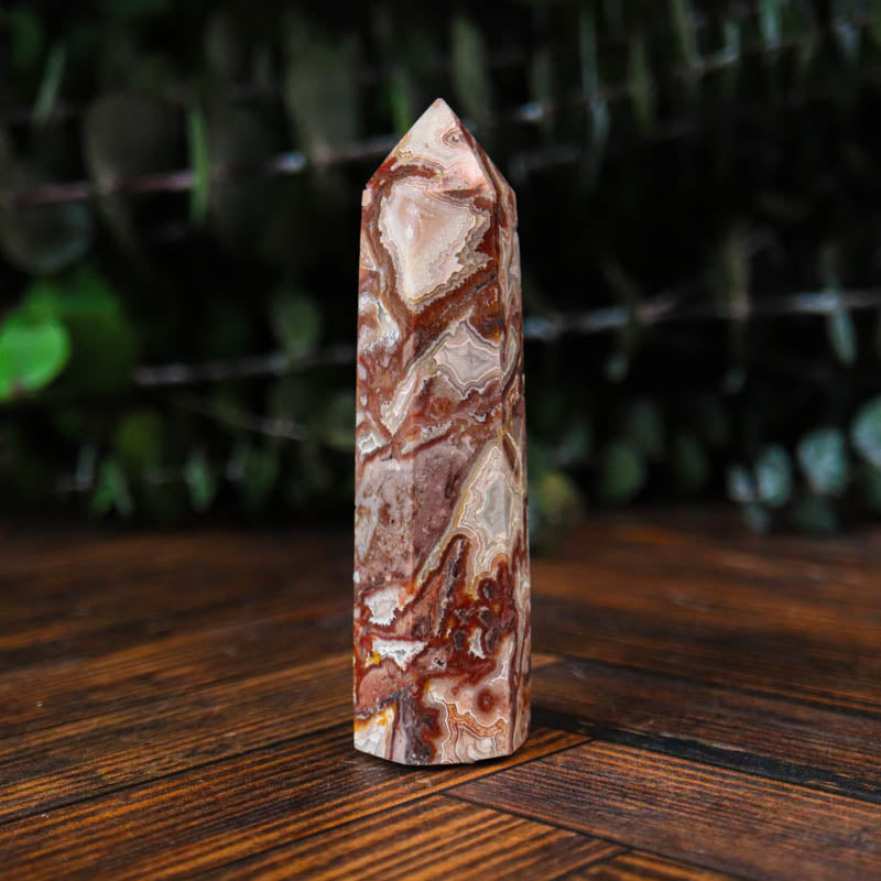 Red Crazy Lace Agate Point