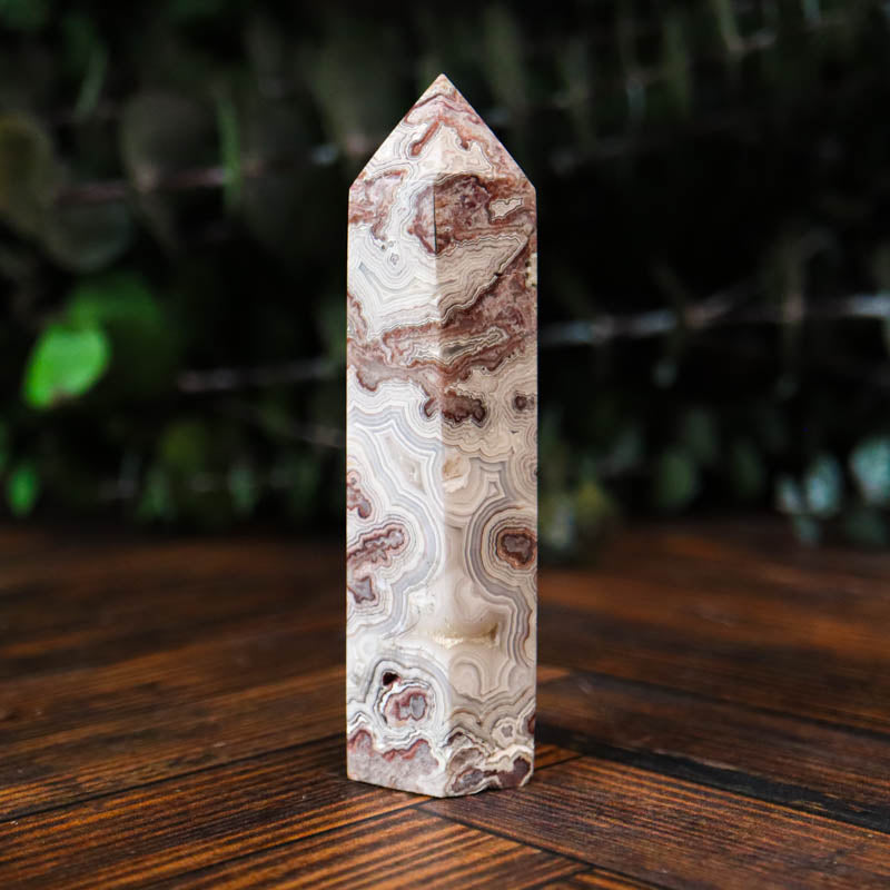 Red Crazy Lace Agate Point