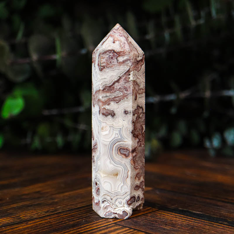 Red Crazy Lace Agate Point