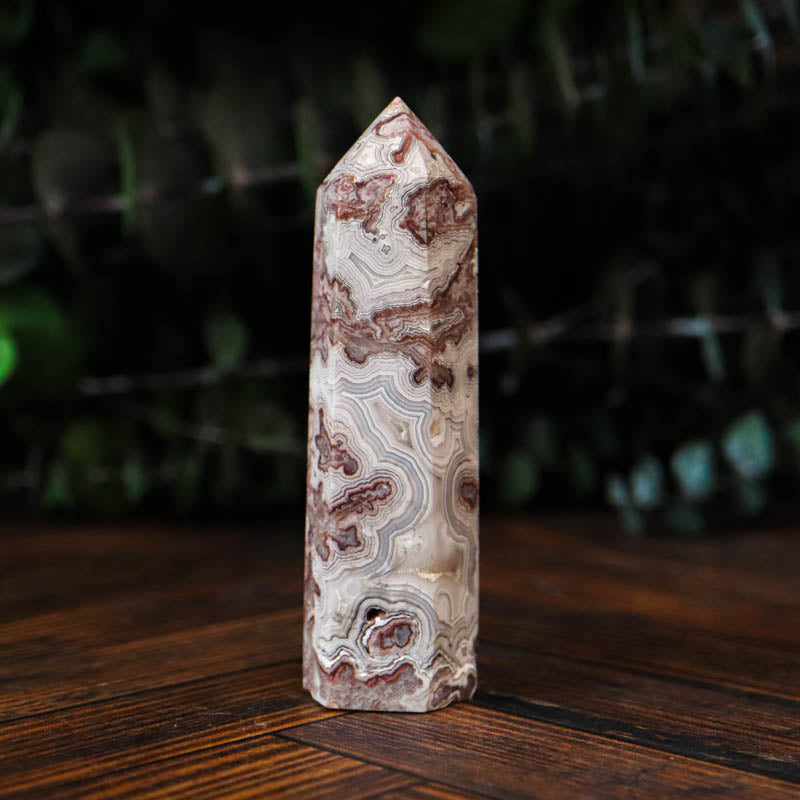 Red Crazy Lace Agate Point