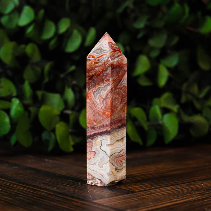 Red Crazy Lace Agate Point