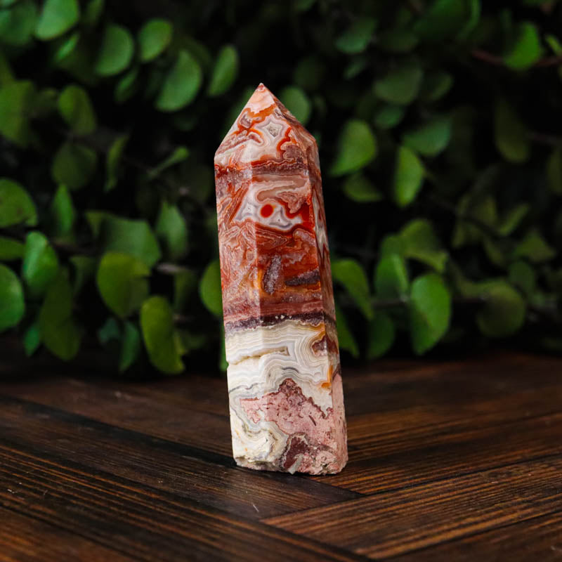 Red Crazy Lace Agate Point