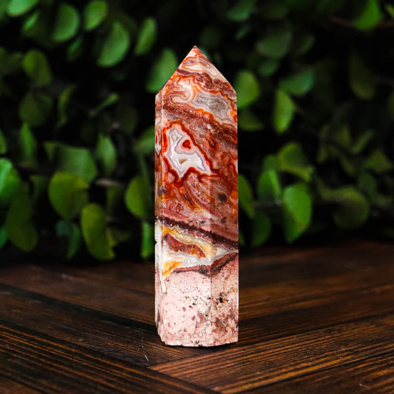 Red Crazy Lace Agate Point