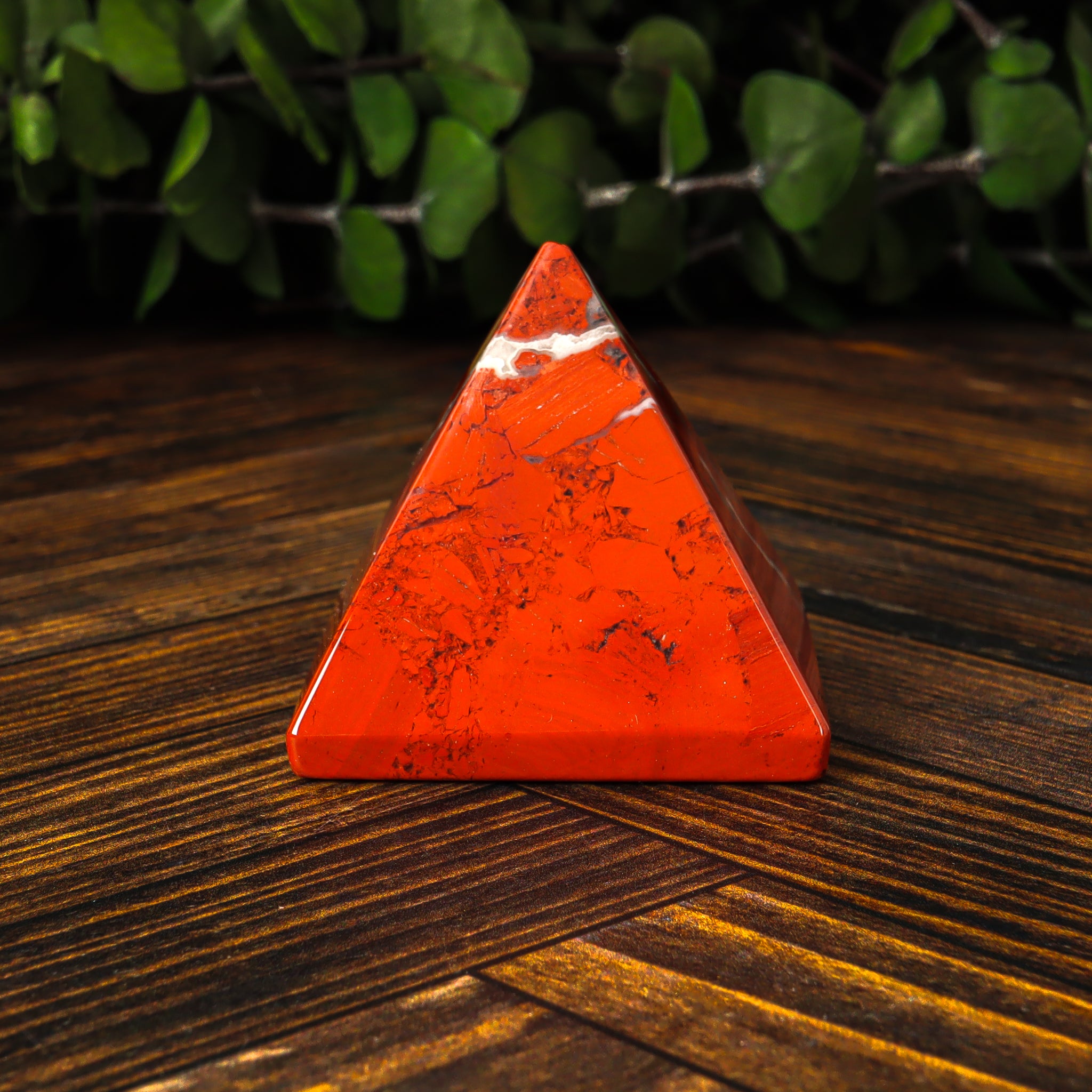 Red Jasper Pyramid