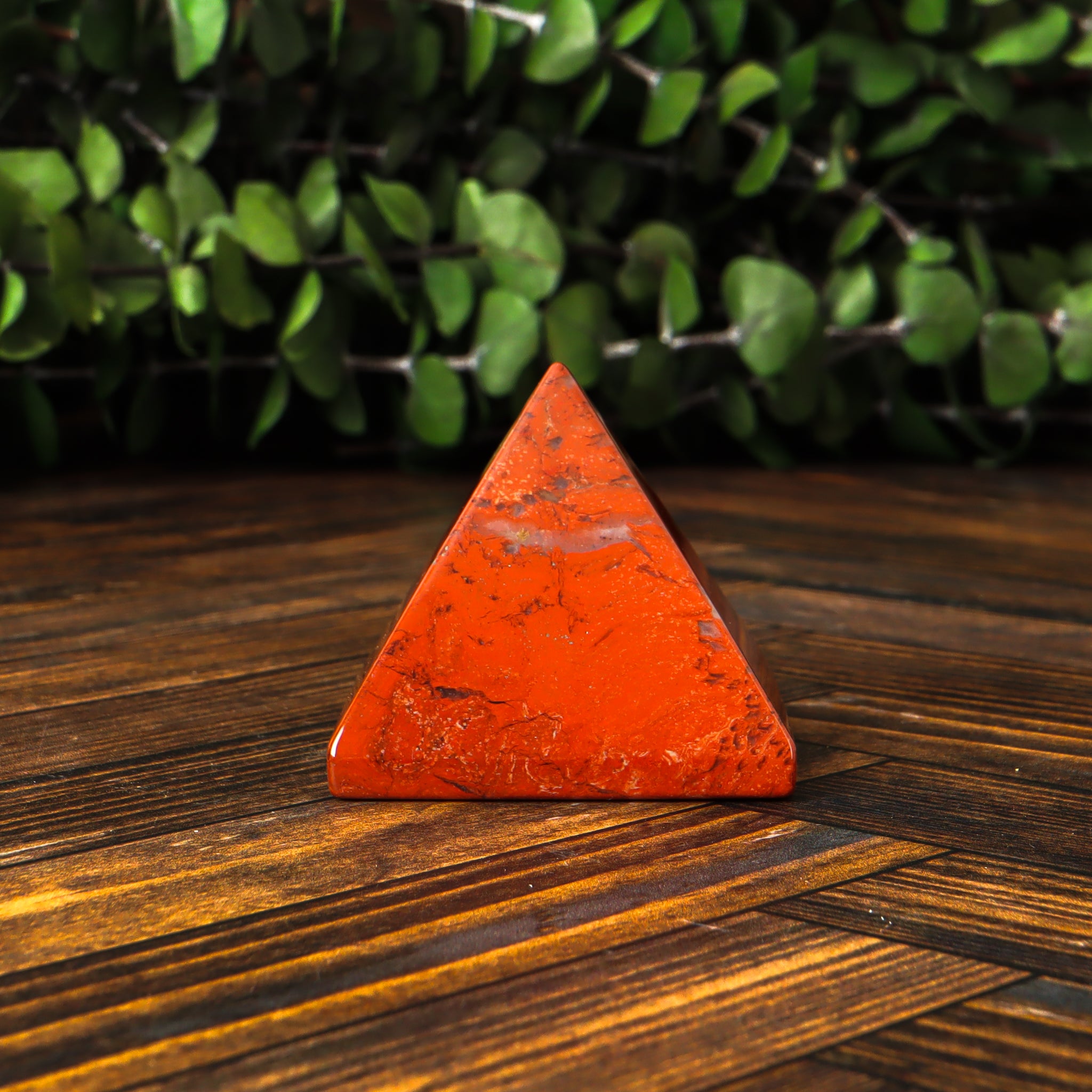 Red Jasper Pyramid