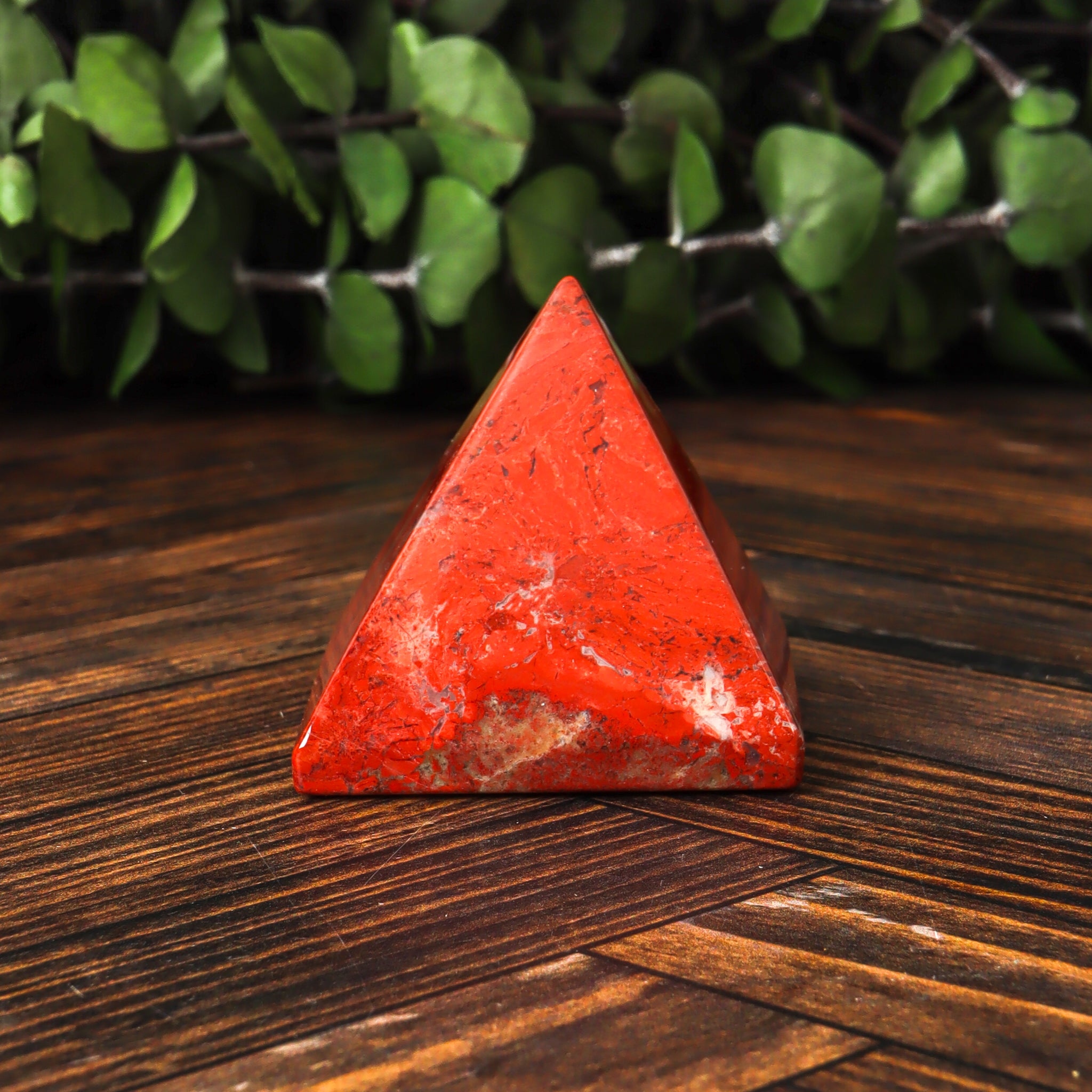 Red Jasper Pyramid