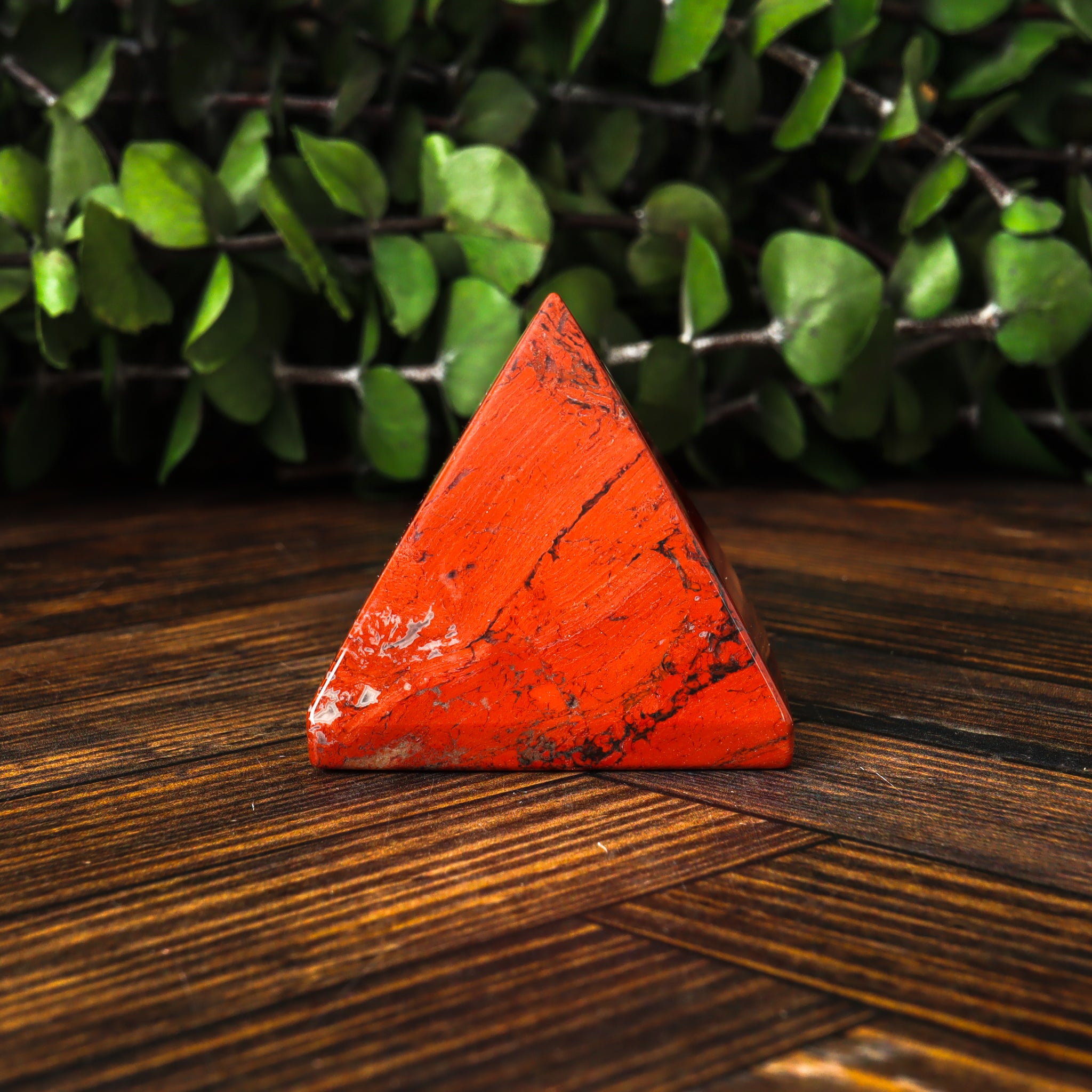 Red Jasper Pyramid