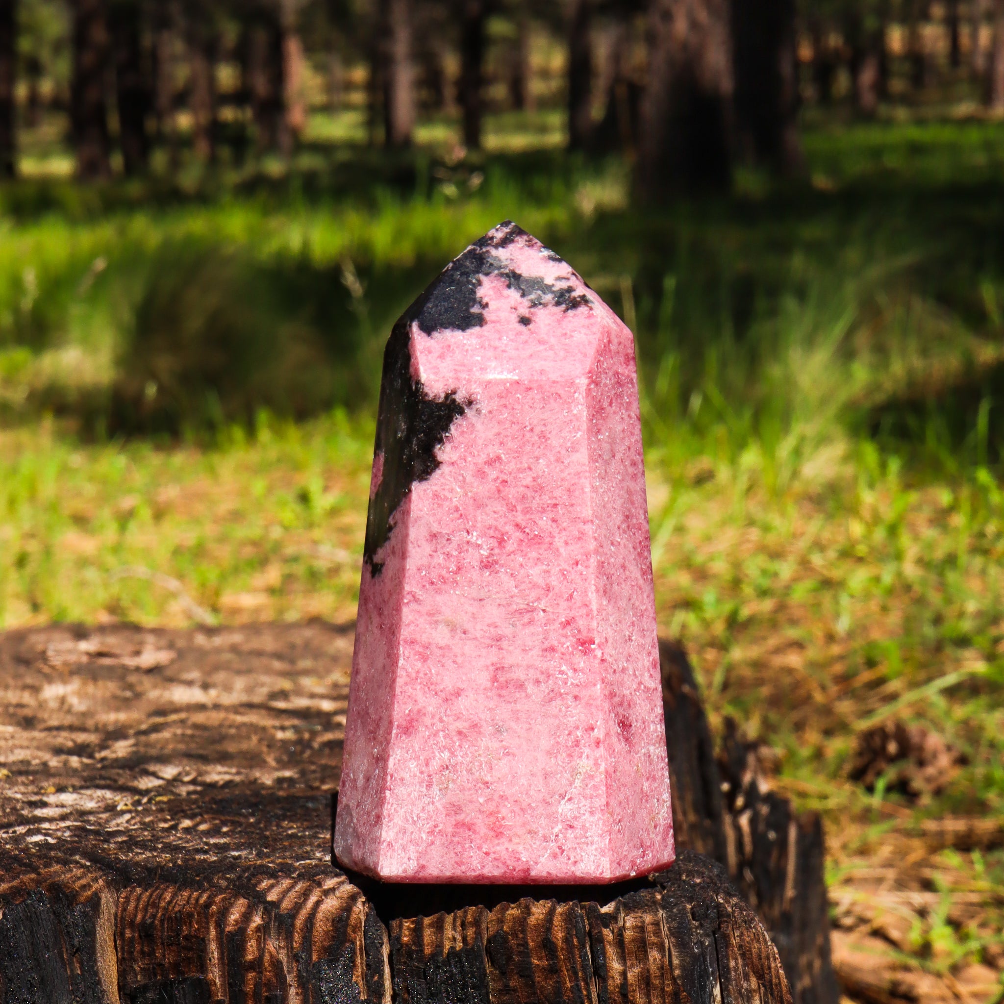 Large Rhodonite Point