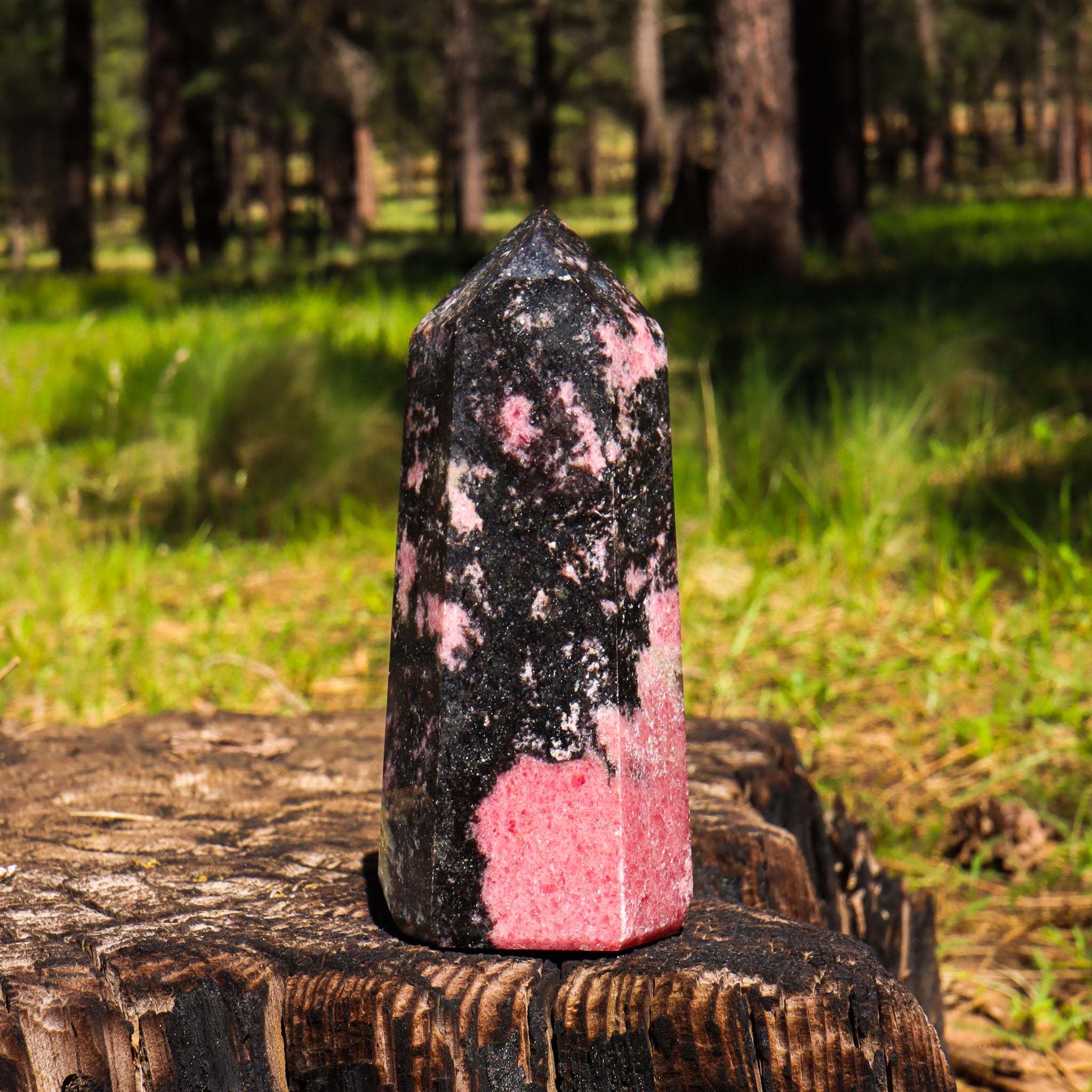 Large Rhodonite Point