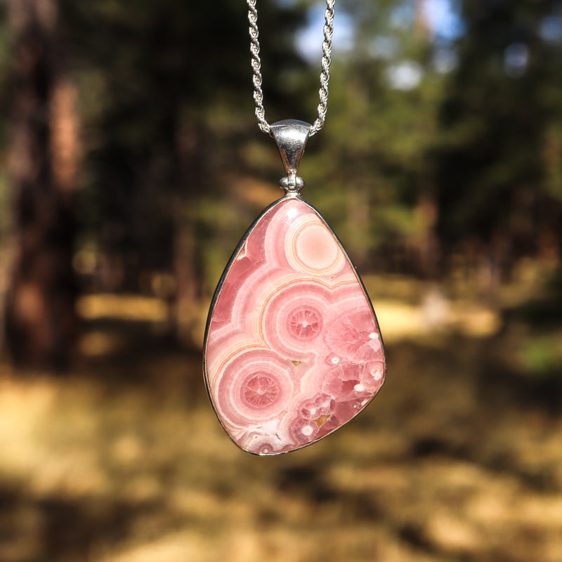 Rhodochrosite Pendant