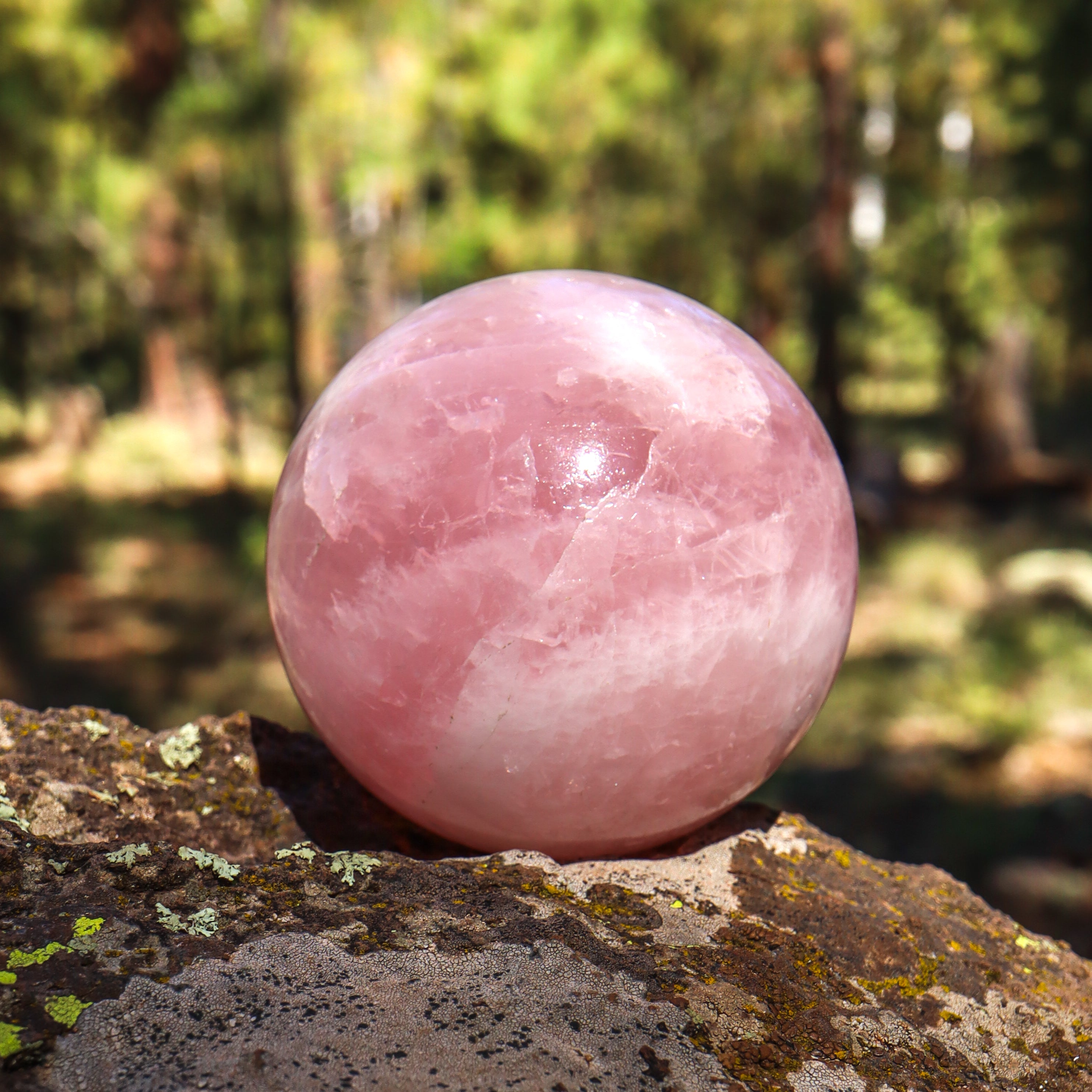 Rose Quartz Sphere