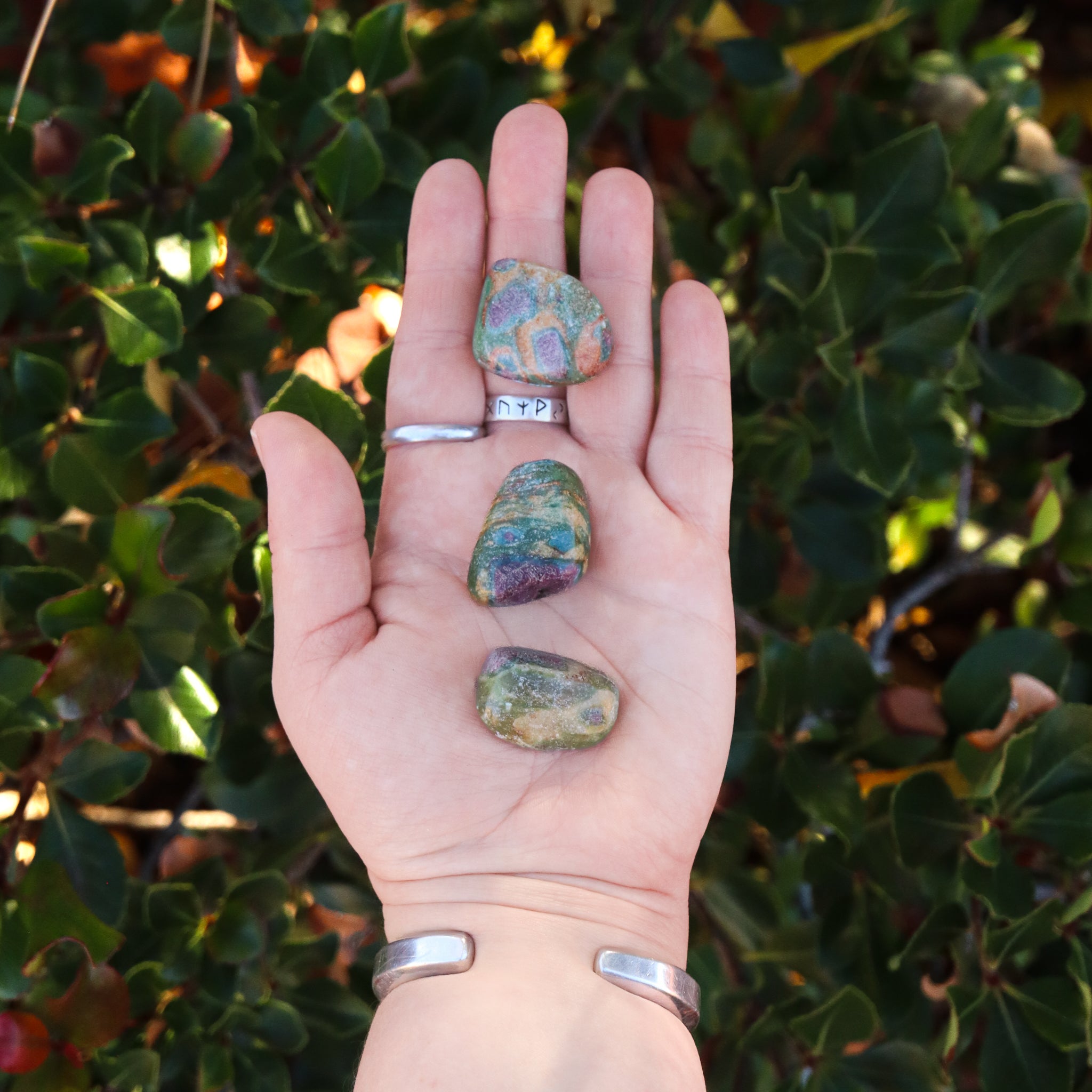 Ruby Fuchsite Tumbled