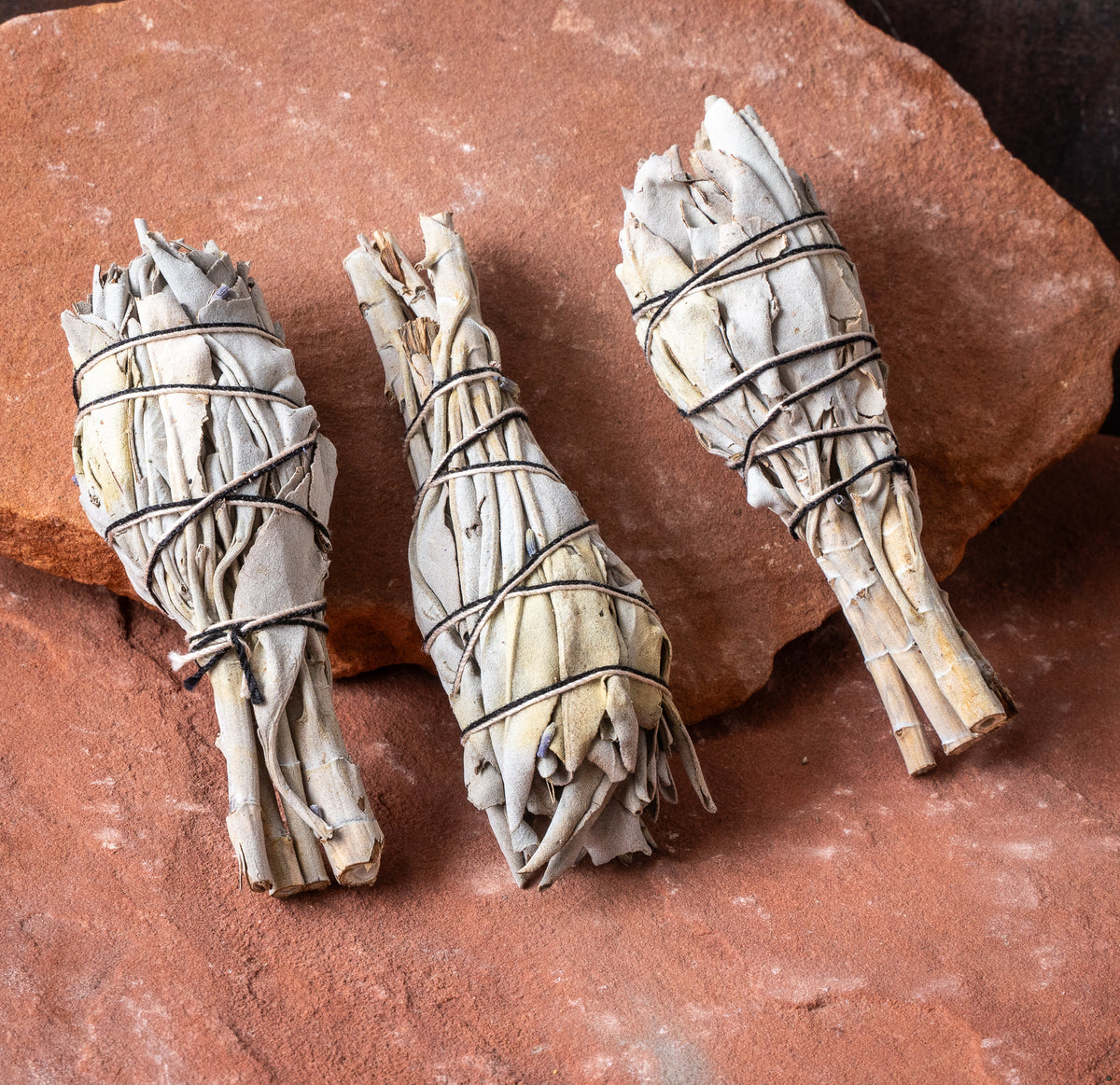 White Sage mini Wands with Loose Lavender