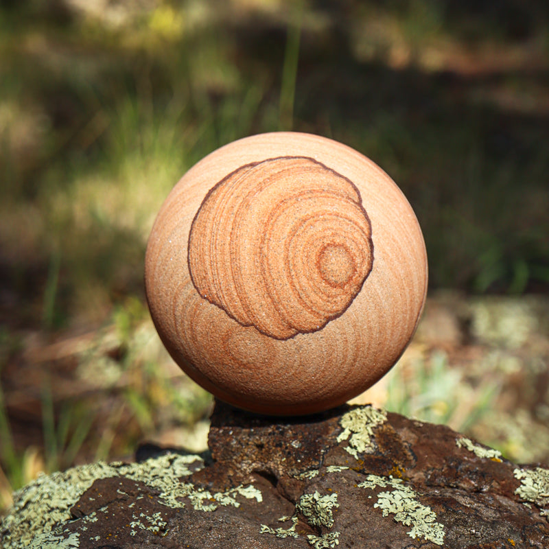 Picture Sandstone Sphere