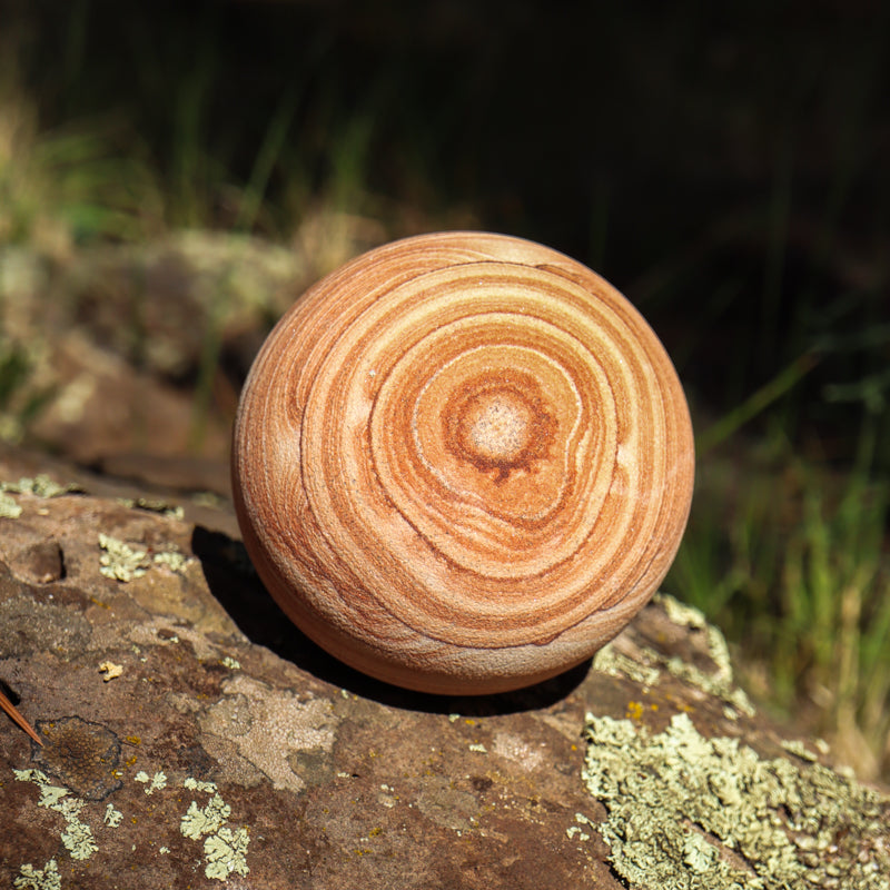 Picture Sandstone Sphere