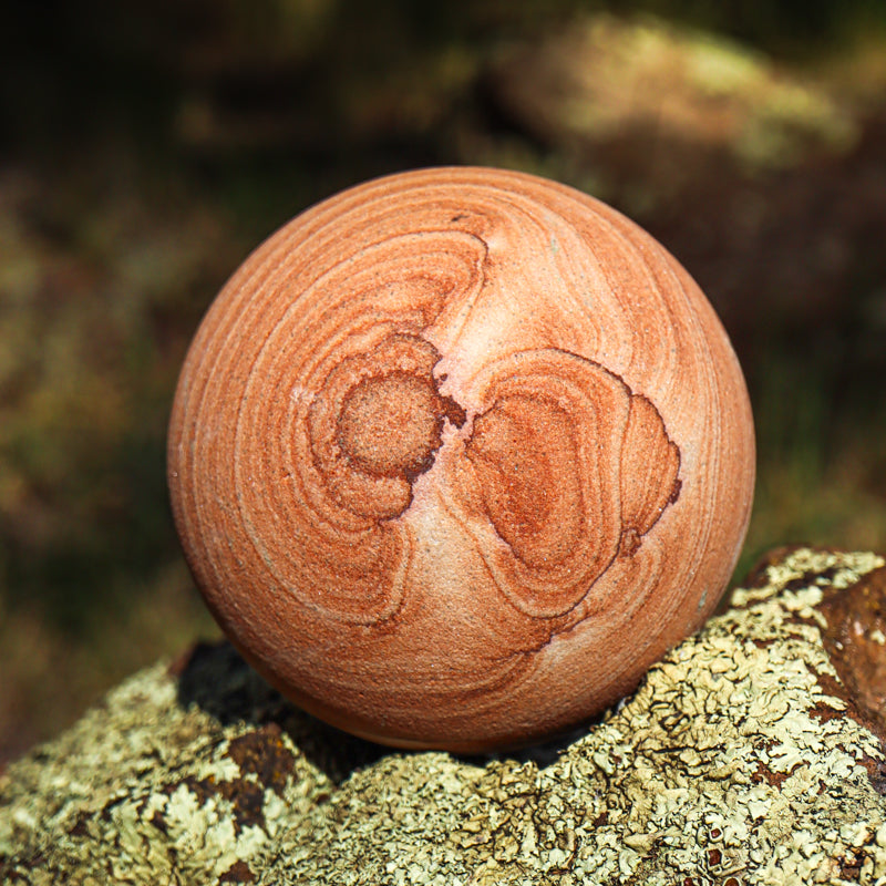 Picture Sandstone Sphere