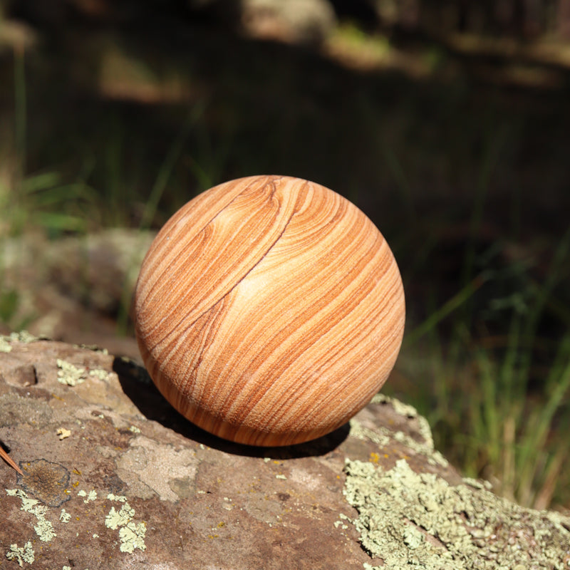 Picture Sandstone Sphere