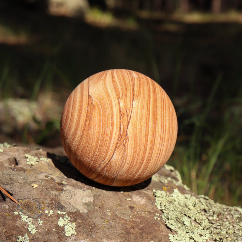 Picture Sandstone Sphere