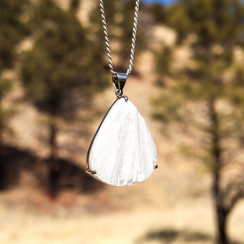 Scolecite Pendant