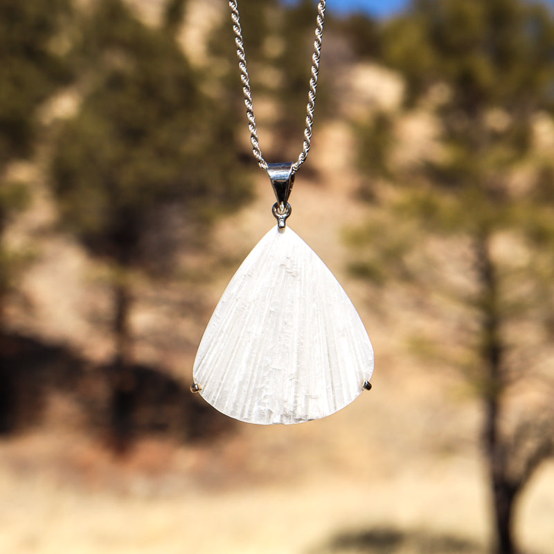 Scolecite Pendant