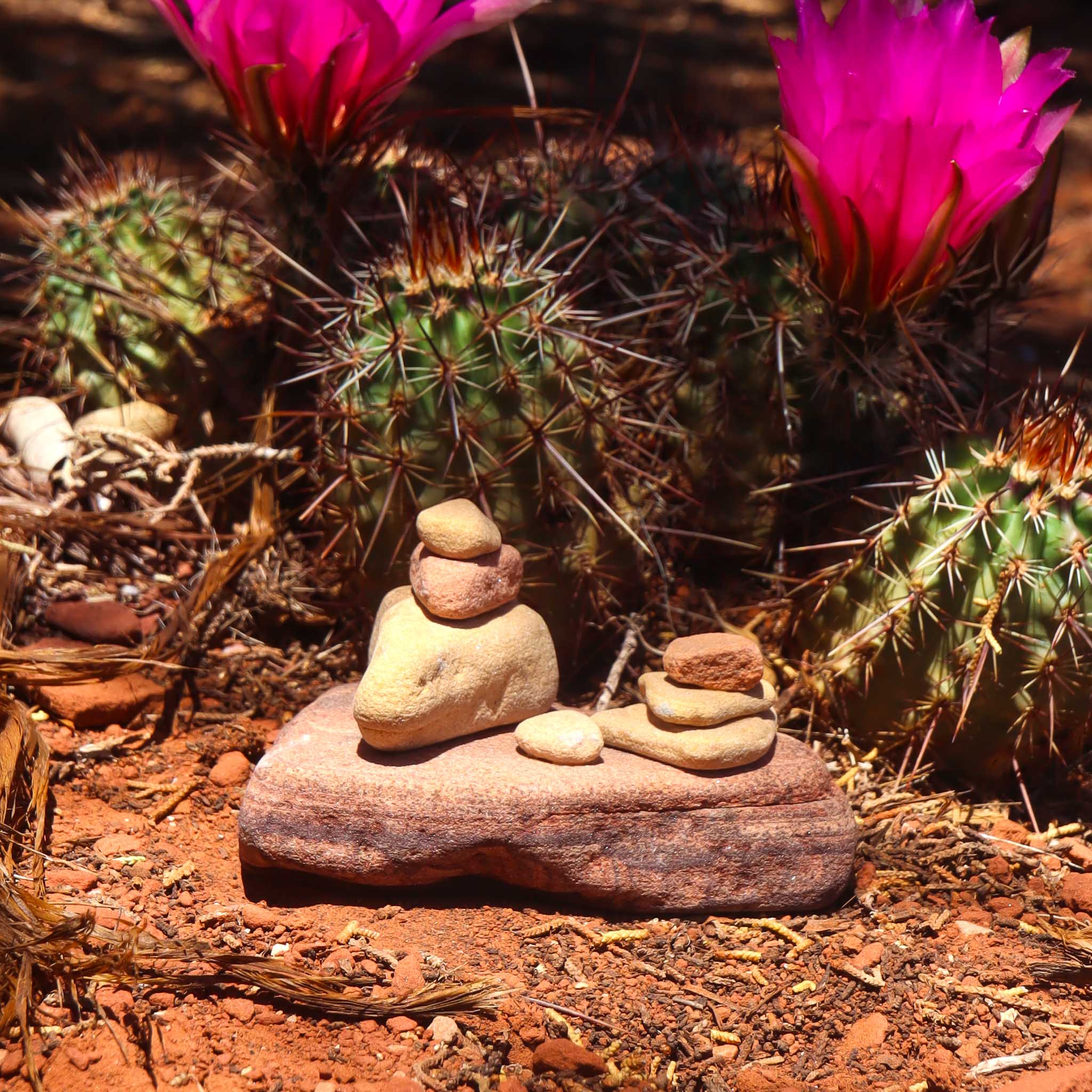 Sedona Sandstone Cairn