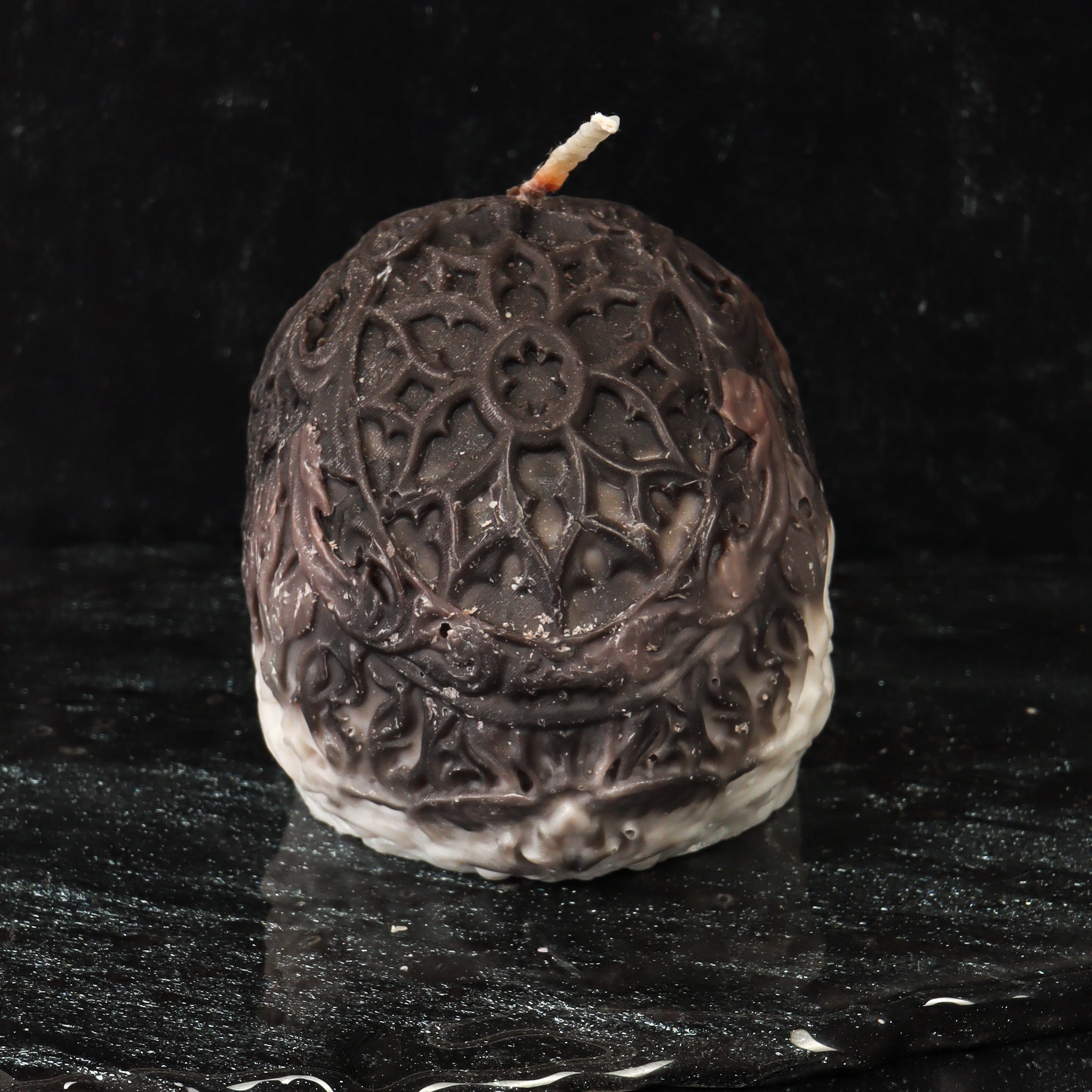 Sugar Skull Candle