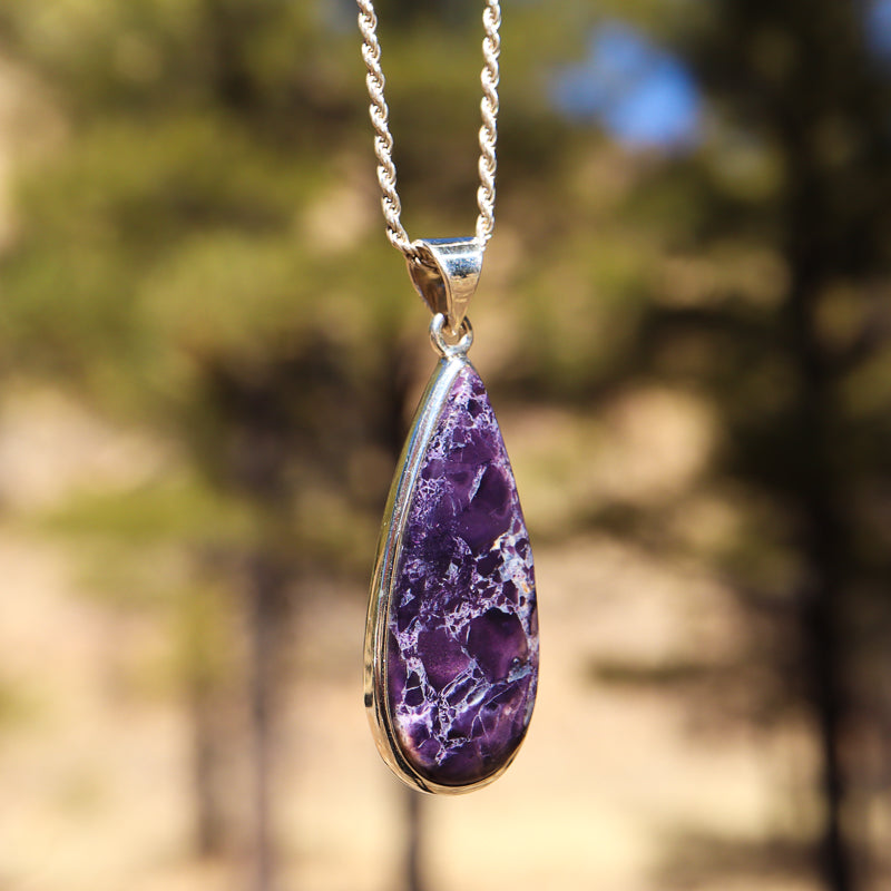 Amphora Amulet with Amethyst – Vale Jewelry