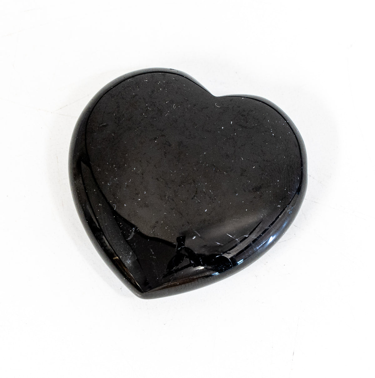 Black Tourmaline Heart