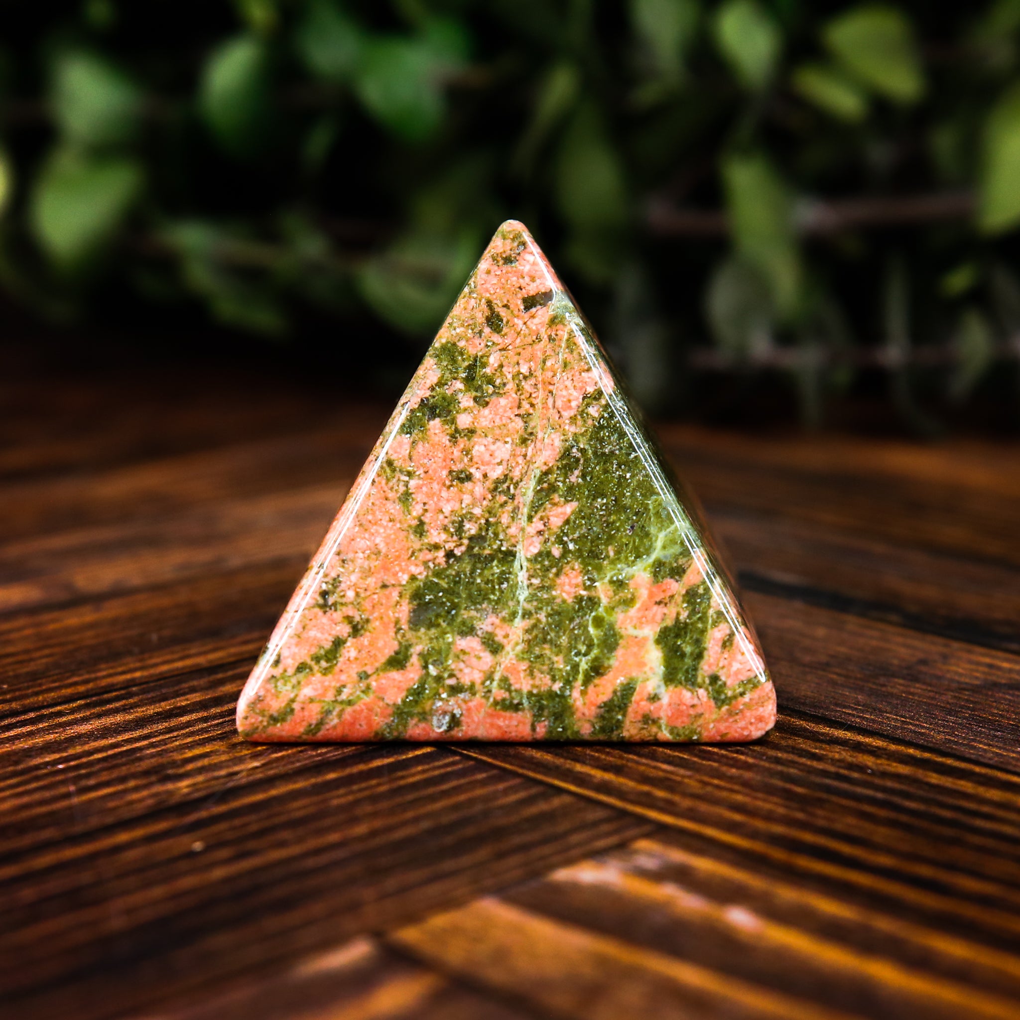 Unakite Pyramid