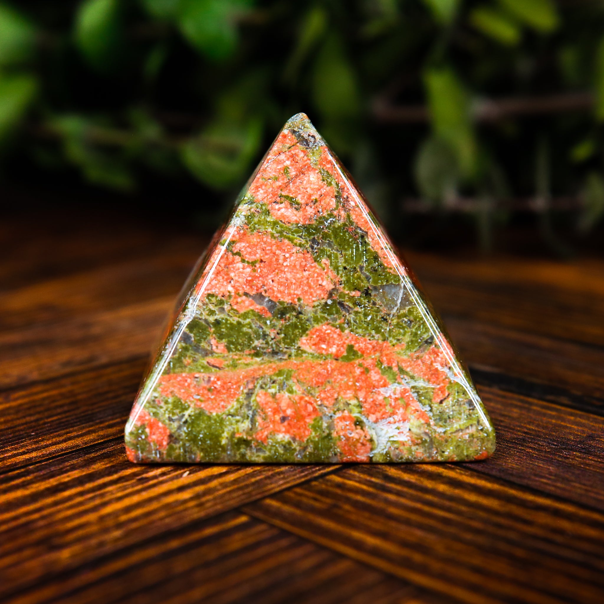 Unakite Pyramid