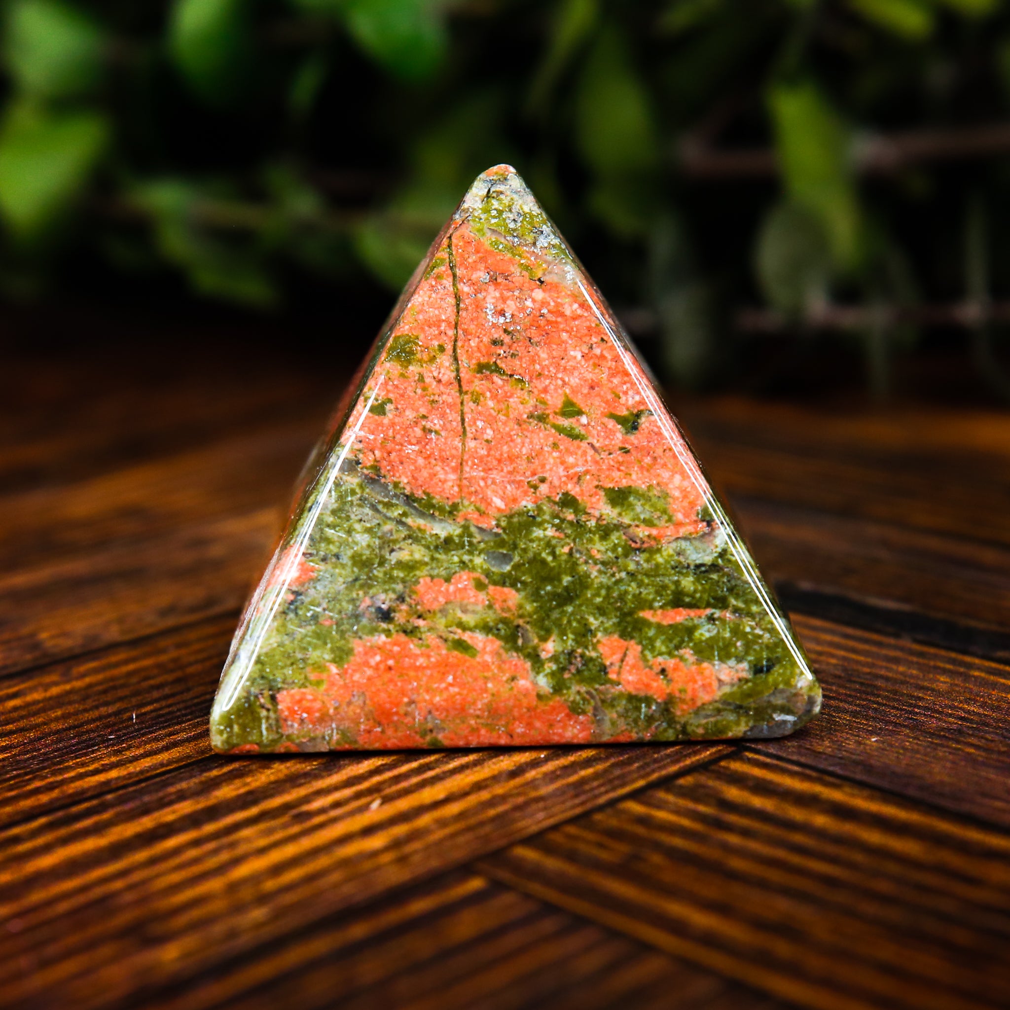 Unakite Pyramid