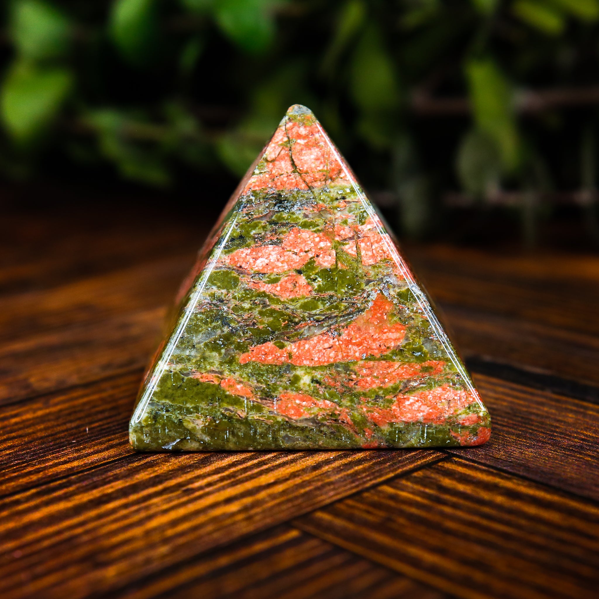 Unakite Pyramid
