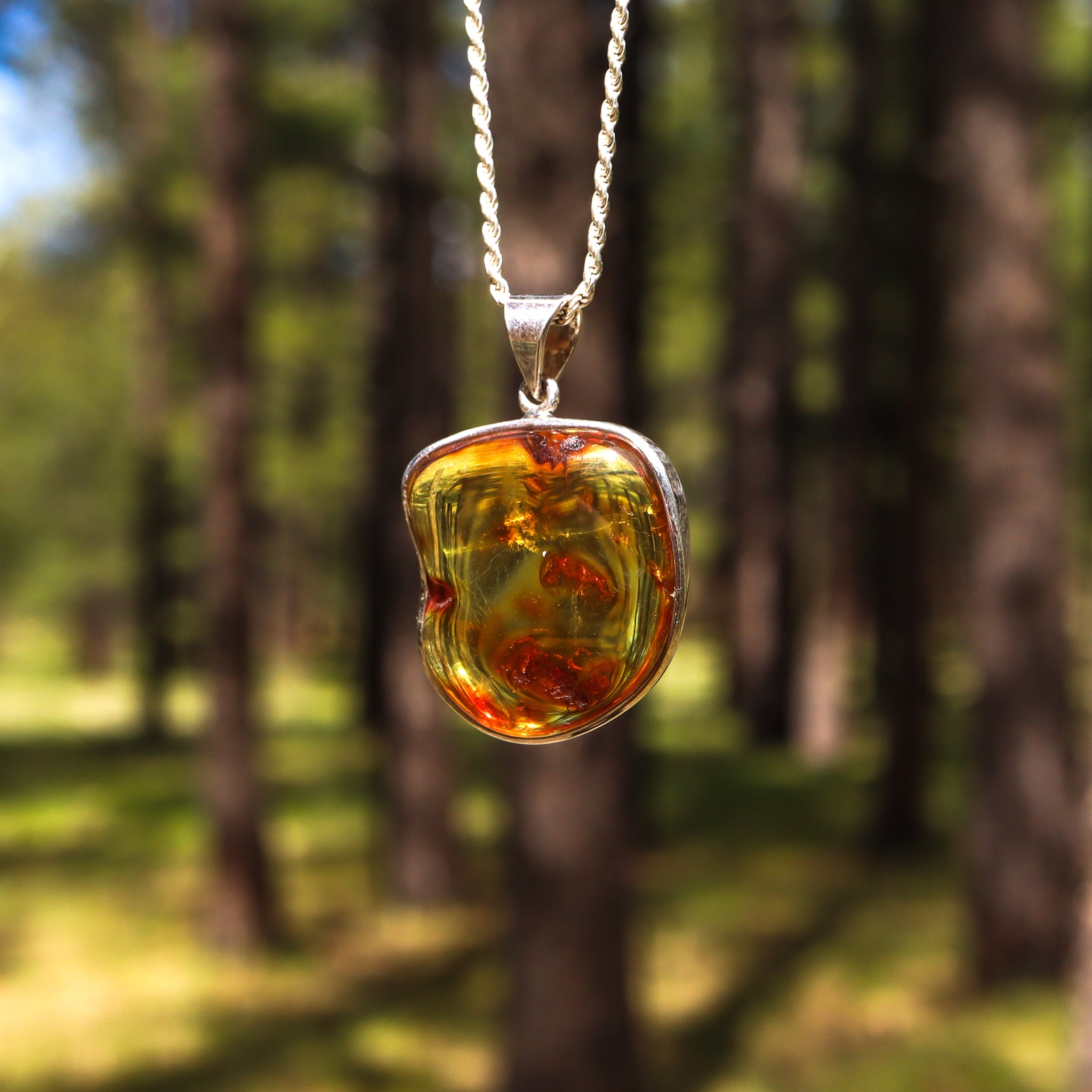 Amber Pendant