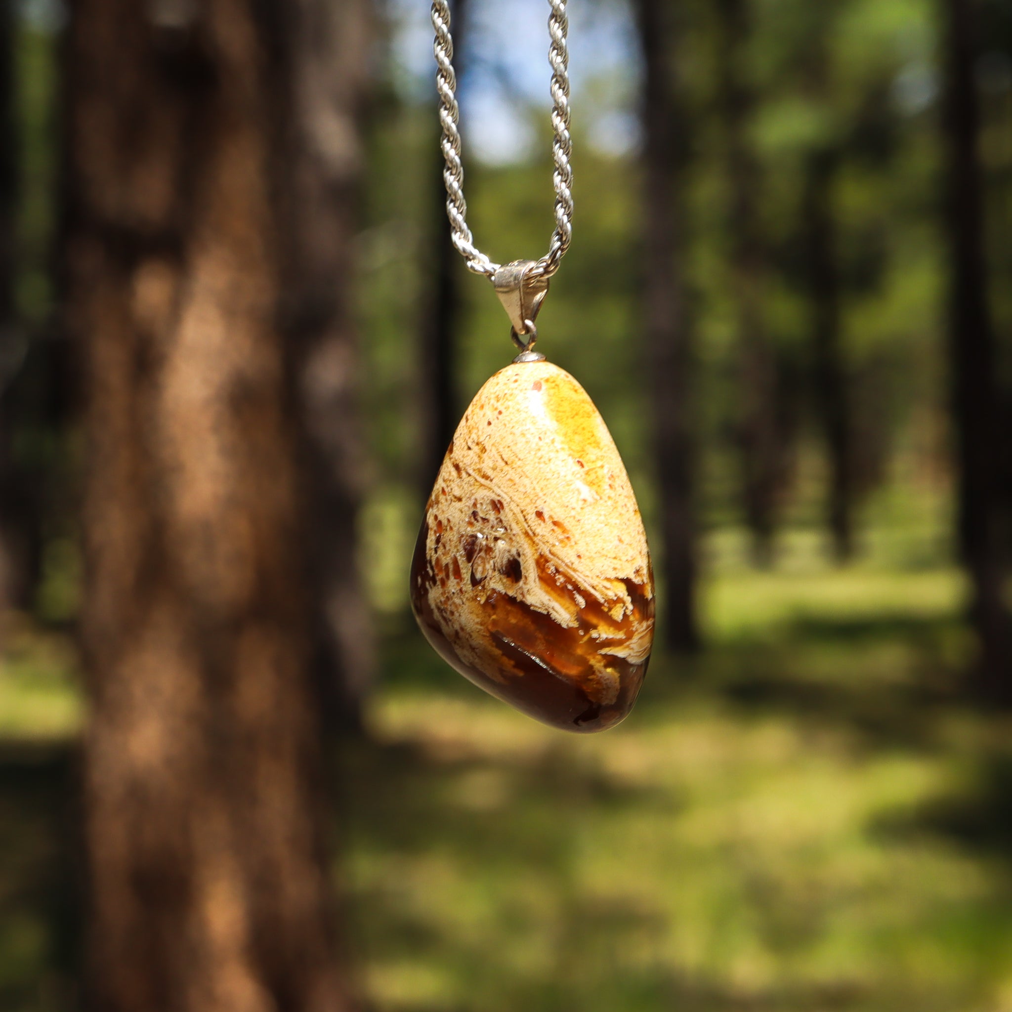 Sumatran Amber Pendant