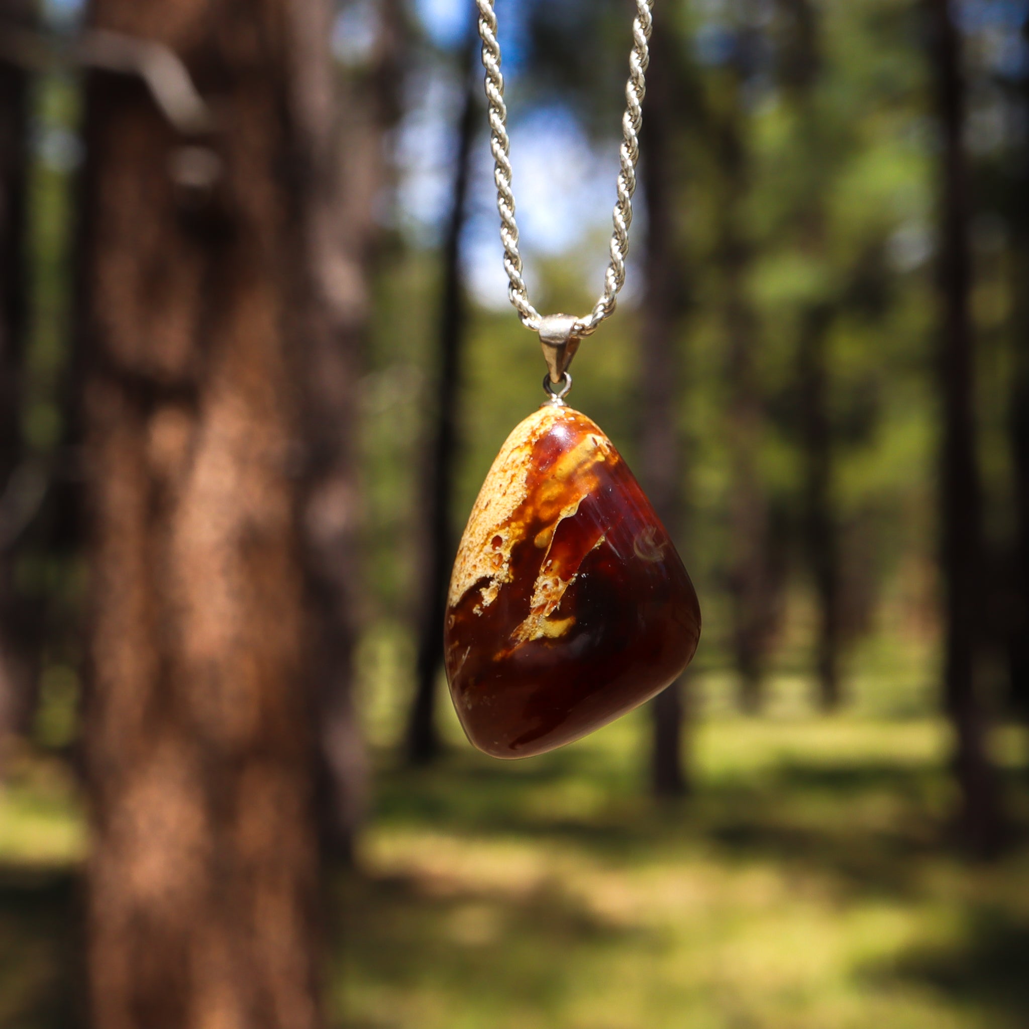 Sumatran Amber Pendant