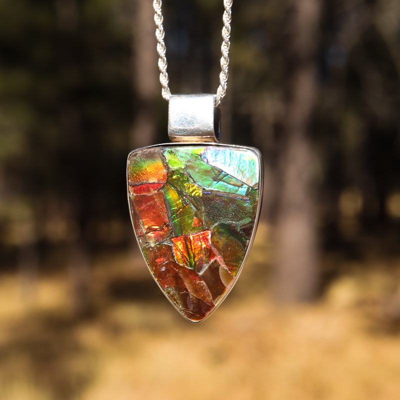 Ammolite Pendant