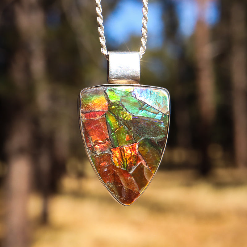 Ammolite Pendant