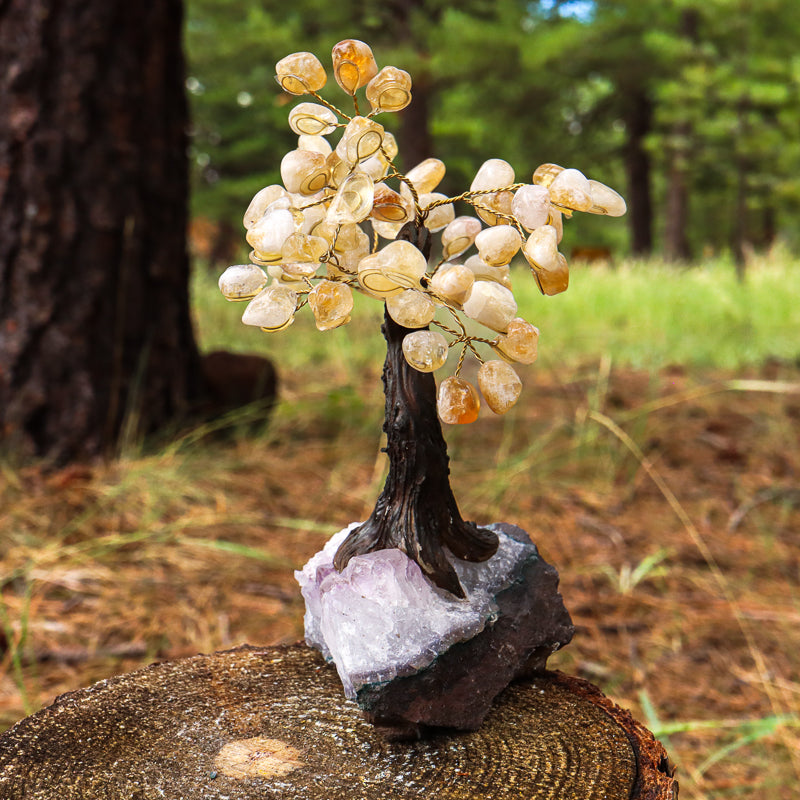 Citrine Gemstone Tree