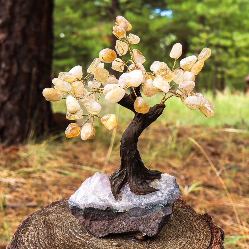 Citrine Gemstone Tree