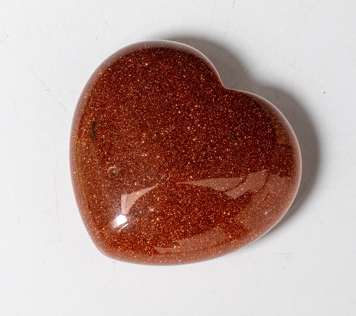 Goldstone Heart